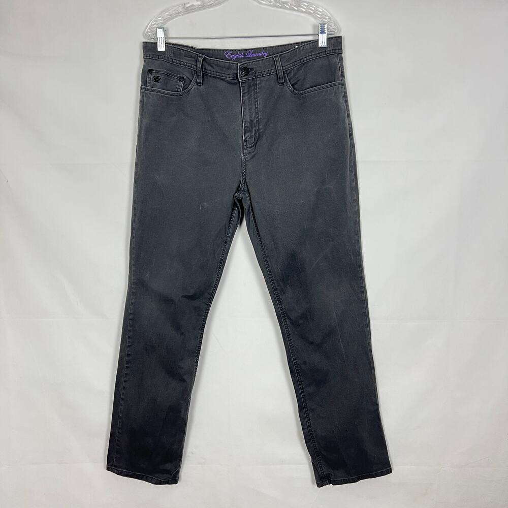 English Laundry Men's Gray Jeans Size 36X32